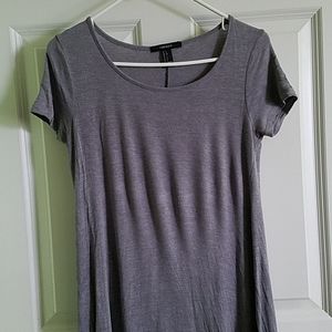 Gray T-Shirt Dress